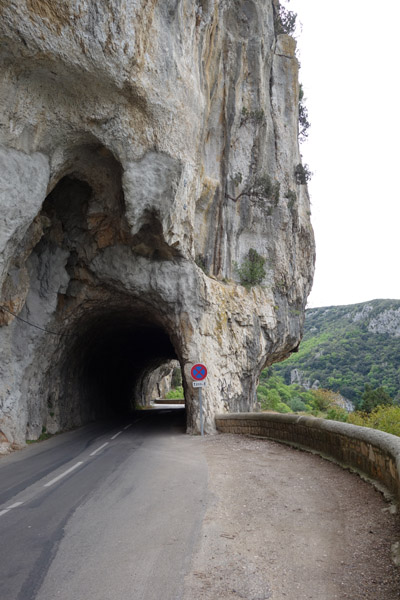 Les gorges de l'ardèche - Tunnel